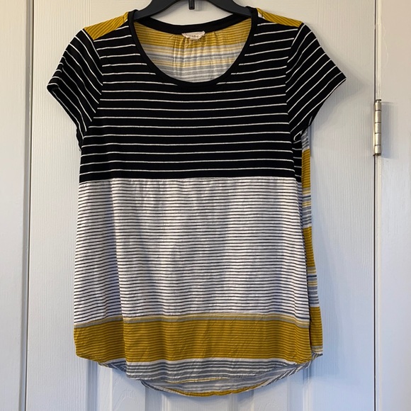 Anthropologie Tops - ⭐ 5 for $10 - Anthropologie Hem & Thread Top Sz Small
